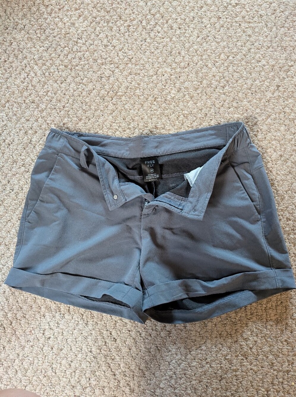 Free Fly Gray Performance Shorts